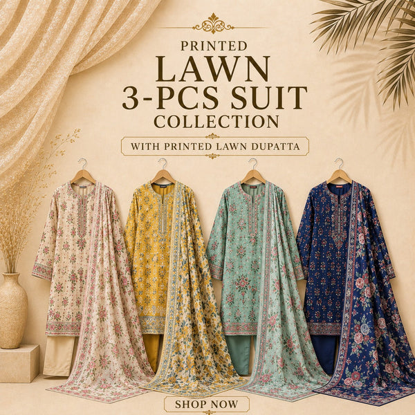 LAWN PRINTED SUIT