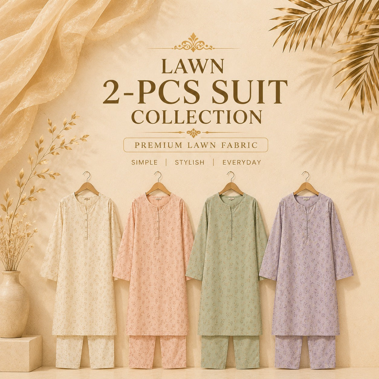 LAWN 2-PC SUIT