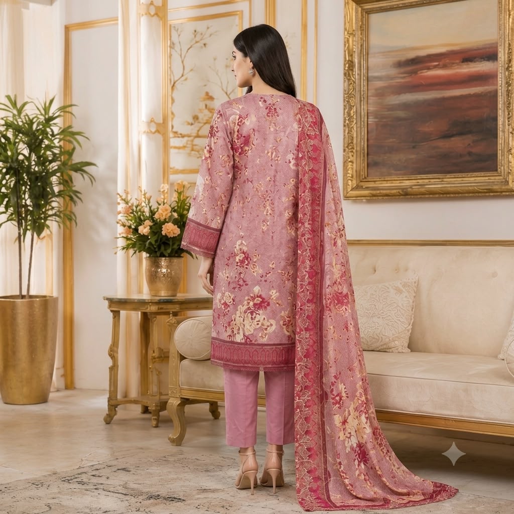 bin saed embroided suit