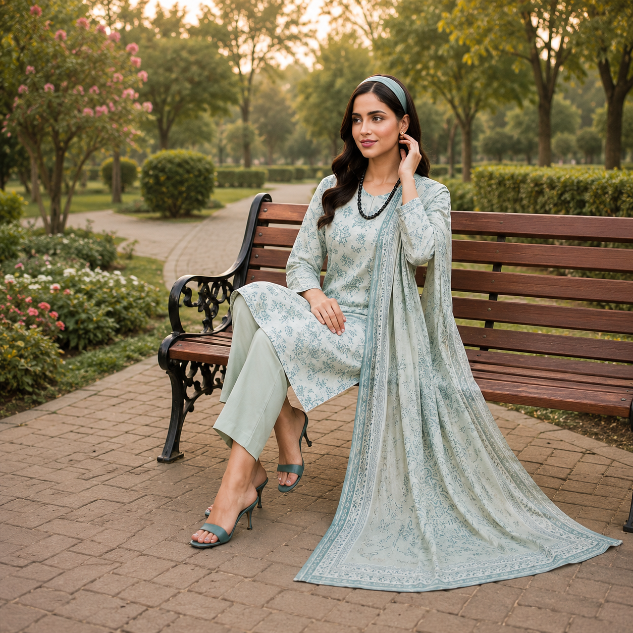 Mother Collection Unstiched Lawn 3 pc suit