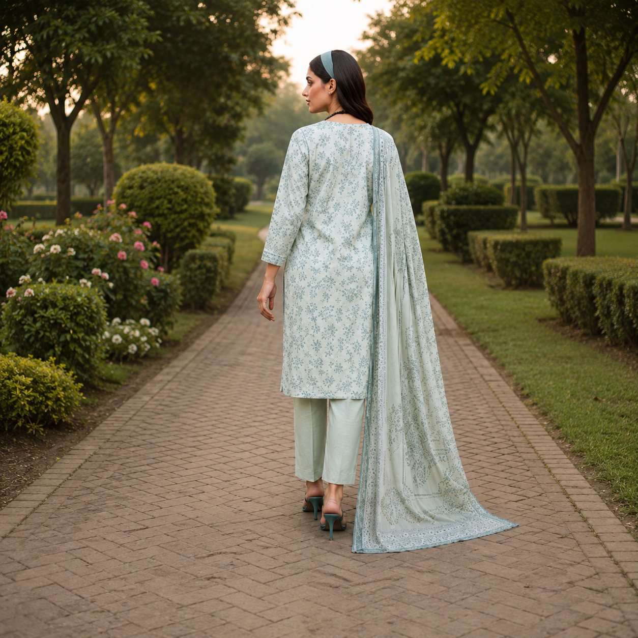 Mother Collection Unstiched Lawn 3 pc suit