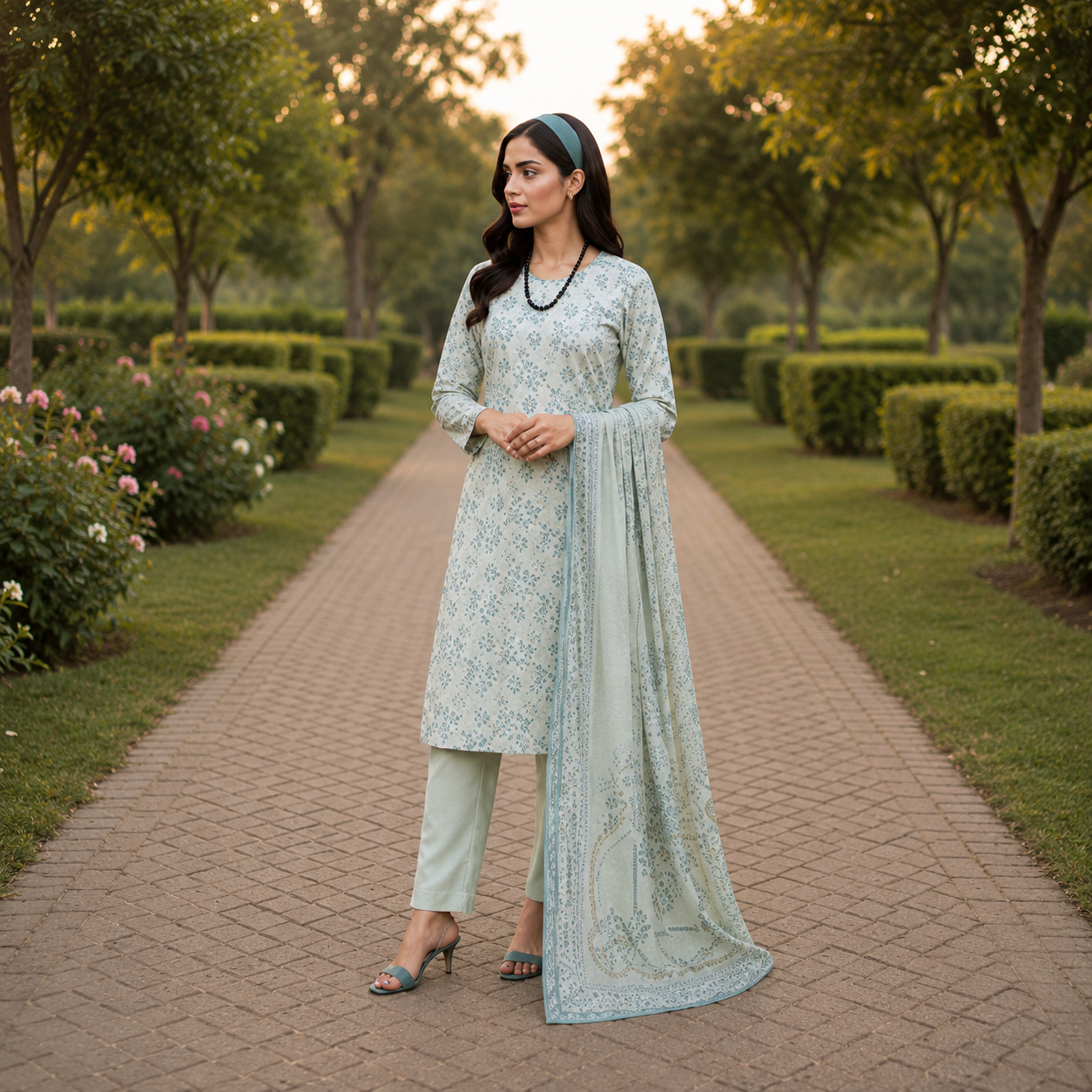Mother Collection Unstiched Lawn 3 pc suit