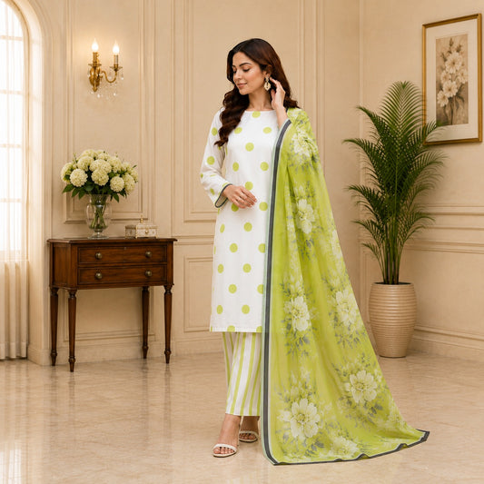 unstitched lawn 3pc suit